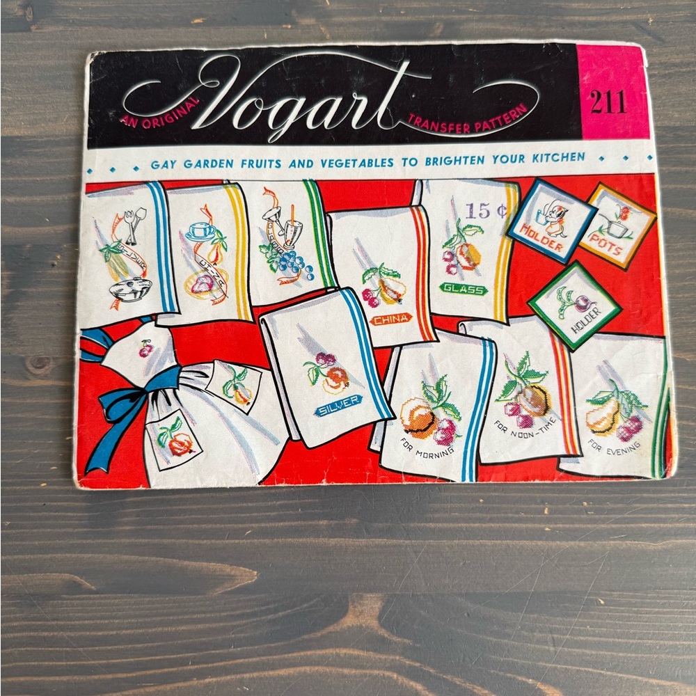 Vintage Vogart transfer pattern